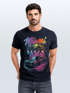 Herren T-Shirt Miami Beach USA Oldtimer Car Palmen Print Fashion Streetstyle Neverless®preview