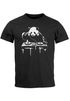 Herren T-Shirt mit Aufdruck Panda DJ Techno Rave Festival Outfit Sommer Fashion Streetstyle Neverless®preview