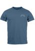 Herren T-Shirt mit Berg-Logo Outdoor Grafikshirt mit Sonnen-Print auf der Brust Sommer Fashion Neverless®preview