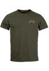 Herren T-Shirt mit Berg-Logo Outdoor Grafikshirt mit Sonnen-Print auf der Brust Sommer Fashion Neverless®preview