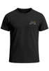 Herren T-Shirt mit Berg-Logo Outdoor Grafikshirt mit Sonnen-Print auf der Brust Sommer Fashion Neverless®preview