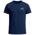 Herren T-Shirt mit Bergmotiv | Minimalistisches Outdoor Grafikshirt mit Sonnen-Print Natur Logo | Kurzarmshirt Baumwolle Fashion Streetstyle Neverless®preview