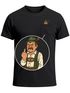 Herren T-Shirt mit Brusttasche Bayrischer Grantler Trachtenlook für das Oktoberfest Bier Fun-Shirt Moonworks®preview