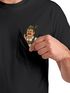 Herren T-Shirt mit Brusttasche Bayrischer Grantler Trachtenlook für das Oktoberfest Bier Fun-Shirt Moonworks®preview