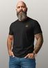 Herren T-Shirt mit Brusttasche Bayrischer Grantler Trachtenlook für das Oktoberfest Bier Fun-Shirt Moonworks®preview