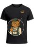 Herren T-Shirt mit Brusttasche Bayrischer Grantler Trachtenlook für das Oktoberfest Bier Fun-Shirt Moonworks®preview