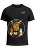 Herren T-Shirt mit Brusttasche Bayrischer Grantler Trachtenlook für das Oktoberfest Bier Fun-Shirt Moonworks®preview