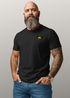 Herren T-Shirt mit Brusttasche Bayrischer Grantler Trachtenlook für das Oktoberfest Bier Fun-Shirt Moonworks®preview