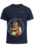 Herren T-Shirt mit Brusttasche Bayrischer Grantler Trachtenlook für das Oktoberfest Bier Fun-Shirt Moonworks®preview