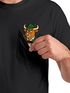 Herren T-Shirt mit Brusttasche Bayrischer Grantler Trachtenlook für das Oktoberfest Bier Fun-Shirt Moonworks®preview