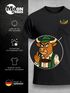 Herren T-Shirt mit Brusttasche Bayrischer Grantler Trachtenlook für das Oktoberfest Bier Fun-Shirt Moonworks®preview