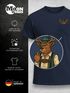 Herren T-Shirt mit Brusttasche Bayrischer Grantler Trachtenlook für das Oktoberfest Bier Fun-Shirt Moonworks®preview