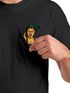 Herren T-Shirt mit Brusttasche Bayrischer Grantler Trachtenlook für das Oktoberfest Bier Fun-Shirt Moonworks®preview
