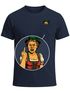 Herren T-Shirt mit Brusttasche Bayrischer Grantler Trachtenlook für das Oktoberfest Bier Fun-Shirt Moonworks®preview