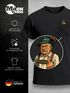Herren T-Shirt mit Brusttasche Bayrischer Grantler Trachtenlook für das Oktoberfest Bier Fun-Shirt Moonworks®preview