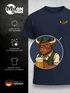 Herren T-Shirt mit Brusttasche Grantler Ochse Hirsch Maßkrug Bier Trachtenlook Ersatz Tracht für das Oktoberfest Fun-Shirt Moonworks®preview