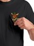 Herren T-Shirt mit Brusttasche Grantler Ochse Hirsch Maßkrug Bier Trachtenlook Ersatz Tracht für das Oktoberfest Fun-Shirt Moonworks®preview