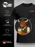 Herren T-Shirt mit Brusttasche Grantler Ochse Hirsch Maßkrug Bier Trachtenlook Ersatz Tracht für das Oktoberfest Fun-Shirt Moonworks®preview