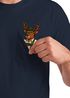 Herren T-Shirt mit Brusttasche Grantler Ochse Hirsch Maßkrug Bier Trachtenlook Ersatz Tracht für das Oktoberfest Fun-Shirt Moonworks®preview