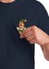 Herren T-Shirt mit Brusttasche Grantler Ochse Hirsch Maßkrug Bier Trachtenlook Ersatz Tracht für das Oktoberfest Fun-Shirt Moonworks®preview