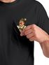 Herren T-Shirt mit Brusttasche Grantler Ochse Hirsch Maßkrug Bier Trachtenlook Ersatz Tracht für das Oktoberfest Fun-Shirt Moonworks®preview