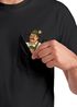 Herren T-Shirt mit Brusttasche Grantler Ochse Hirsch Maßkrug Bier Trachtenlook Ersatz Tracht für das Oktoberfest Fun-Shirt Moonworks®preview