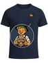 Herren T-Shirt mit Brusttasche Lausbua Lebkuchen Herz Servus Lederhosn in da Wäsch Ersatz Tracht Trachtenlook für das Oktoberfest Bier Fun-Shirt Moonworks®preview