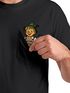 Herren T-Shirt mit Brusttasche Lausbua Lebkuchen Herz Servus Lederhosn in da Wäsch Ersatz Tracht Trachtenlook für das Oktoberfest Bier Fun-Shirt Moonworks®preview