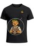 Herren T-Shirt mit Brusttasche Lausbua Lebkuchen Herz Servus Lederhosn in da Wäsch Ersatz Tracht Trachtenlook für das Oktoberfest Bier Fun-Shirt Moonworks®preview
