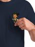 Herren T-Shirt mit Brusttasche Lausbua Lebkuchen Herz Servus Lederhosn in da Wäsch Ersatz Tracht Trachtenlook für das Oktoberfest Bier Fun-Shirt Moonworks®preview
