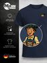 Herren T-Shirt mit Brusttasche Lausbua Lebkuchen Herz Servus Lederhosn in da Wäsch Ersatz Tracht Trachtenlook für das Oktoberfest Bier Fun-Shirt Moonworks®preview