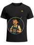 Herren T-Shirt mit Brusttasche Lausbua Lebkuchen Herz Servus Lederhosn in da Wäsch Ersatz Tracht Trachtenlook für das Oktoberfest Bier Fun-Shirt Moonworks®preview