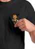 Herren T-Shirt mit Brusttasche Lausbua Lebkuchen Herz Servus Lederhosn in da Wäsch Ersatz Tracht Trachtenlook für das Oktoberfest Bier Fun-Shirt Moonworks®preview