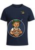 Herren T-Shirt mit Brusttasche Lausbua Lebkuchen Herz Servus Lederhosn in da Wäsch Ersatz Tracht Trachtenlook für das Oktoberfest Bier Fun-Shirt Moonworks®preview