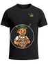 Herren T-Shirt mit Brusttasche Lausbua Lebkuchen Herz Servus Lederhosn in da Wäsch Ersatz Tracht Trachtenlook für das Oktoberfest Bier Fun-Shirt Moonworks®preview