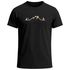 Herren T-Shirt mit Camping Print Freizeitshirt Grafik Lineart Berge Sonne Sommer Fashion Streetstyle Kurzarm Baumwolle Neverless®preview