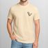 Herren T-Shirt mit Dino Print – Lustiges T-Rex Logo auf der Brust – Kurzarm Baumwollshirt mit Grafikmotiv Neverless®preview