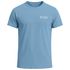 Herren T-Shirt mit Hai Print - Kurzarm Shirt mit dezentem Shark Logo auf der Brust – Baumwolle – Maritimer Sommer-Look Neverless®preview