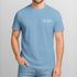 Herren T-Shirt mit Hai Print - Kurzarm Shirt mit dezentem Shark Logo auf der Brust – Baumwolle – Maritimer Sommer-Look Neverless®preview