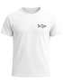 Herren T-Shirt mit Hai Print - Kurzarm Shirt mit dezentem Shark Logo auf der Brust – Baumwolle – Maritimer Sommer-Look Neverless®preview