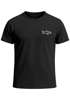 Herren T-Shirt mit Hai Print - Kurzarm Shirt mit dezentem Shark Logo auf der Brust – Baumwolle – Maritimer Sommer-Look Neverless®preview