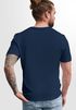 Herren T-Shirt mit Norwegen Flagge Kurzarm Shirt mit Brustlogo Skandinavisches Design Shirt für Alltag und Reise Neverless® preview