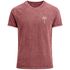 Herren T-Shirt mit Palmen Logo – Vintage Waschoptik Kurzarmshirt aus Baumwolle – Used Look mit Brustprint – Sommer Streetwear Neverless®preview