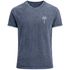Herren T-Shirt mit Palmen Logo – Vintage Waschoptik Kurzarmshirt aus Baumwolle – Used Look mit Brustprint – Sommer Streetwear Neverless®preview