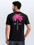 Herren T-Shirt mit Palmen-Print Baumwollstoff und Grafik Aufdruck Sommer Fashion Streetstyle Neverless®preview