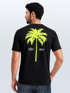 Herren T-Shirt mit Palmen-Print Baumwollstoff und Grafik Aufdruck Sommer Fashion Streetstyle Neverless®preview