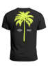 Herren T-Shirt mit Palmen-Print Baumwollstoff und Grafik Aufdruck Sommer Fashion Streetstyle Neverless®preview