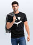 Herren T-Shirt mit Print Aufdruck Smile Techwear Fashion Streetstyle Trendmotiv Neverless®preview