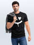 Herren T-Shirt mit Print Aufdruck Smile Techwear Fashion Streetstyle Trendmotiv Neverless®preview