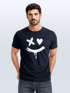 Herren T-Shirt mit Print Aufdruck Smile Techwear Fashion Streetstyle Trendmotiv Neverless®preview